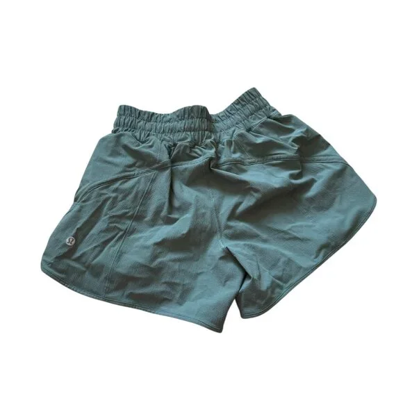 Lululemon Track That Mid-Rise Short 5" Tidewater Teal - Picture 2 of 5